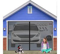 Moustiquaire magnétique pour porte de balcon, 240x215cm moustiquaire, Montage facile, Pour porte de balcon, terrasse, Noir Version Améliorée