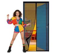 Moustiquaire Magnétique pour Portes 60 x 285 cm Différentes Tailles Moustiquaire Baie Protection Contre Les Moustiques Idéale pour Balcons, Caves, Chambres, Noir