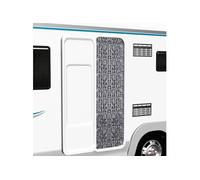 Moustiquaire Marron et beige 56 x 185 cm Chenille Noir G