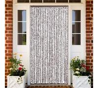 Moustiquaire Marron et beige 90 x 220 cm Chenille