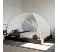 vidaXL Moustiquaire mongole avec portes 220 maille blanc 200x150x140 cm