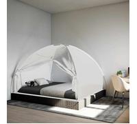 vidaXL Moustiquaire mongole avec portes 220 maille Blanc 200x180x135 cm