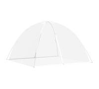 Moustiquaire mongole avec portes 220 maille blanc 200x200x135cm