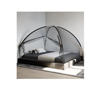 vidaXL Moustiquaire mongole avec portes 220 maille noir 200x180x135 cm