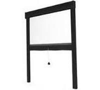 Moustiquaire OPERA verticale - Ressort de rappel et frein de remontée - 160x160 - Marron - ZV04516016017 Uniforme