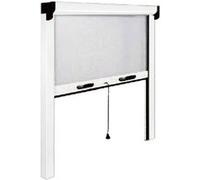 Moustiquaire OPERA verticale - Ressort de rappel et frein de remontée - 80x160 - Blanc - ZV04508016016