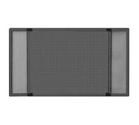 MOUSTIQUAIRE OUVERTURE 1 PC - CLOUD - Moustiquaire extensible pour fenêtres Anthracite (75-143)x50cm t151968