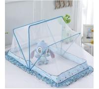 Moustiquaire Pliable Bébé Portable - Marque Inconnue - Sans Fond - Mixte - Bleu