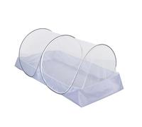 Moustiquaire pliable d'extérieur - Tente en maille d'abeille cryptée portable sans installation, modèle à fermeture éclair à ouverture latérale | Protection contre les insectes de voyage pour