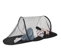 Moustiquaire pliable rapide, tente de camping portable, lit de maison, moustiquaire pop-up ultra légère, camping en plein air (noir)