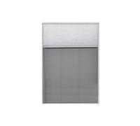 Vidaxl Moustiquaire Plissée Pour Fenêtre 160 X 80 Cm Avec Store Occultant