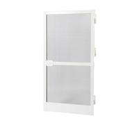 Moustiquaire porte battante - AVOSDIM - H215 x L100 cm - Aluminium - Blanc - Aimantée