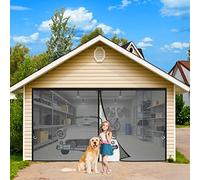 Moustiquaire Porte Fenetre Aimantée Magnetique, 125 x 230 cm Rideaux Anti Mouches pour Porte, Rideaux Toile Insect Ecran, Magnétique Moustique Sans Perçage Noir