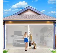 Moustiquaire Porte Fenetre Magnetique, 245 x 220 cm Moustiquaire Porte AimantéE Moustiquaire de Porte Facile à Installer sans Percer Portes De Balcon Portes Coulissantes Blanc