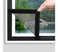 Moustiquaire Porte Fenetre Toit 90x160cm Noir Mosquitera para Ventanas Moustiquaire de Toit Basculant Moustiquaire Fenetre Coulissante
