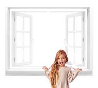 Moustiquaire Porte Finestra AimantéE 150x130cm Porte Facile à Installer Fermeture Automatique Moustiquaire Fenetre Anti Insecte Mouche Moustique pour Couloirs,Portes Blanc