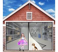 Moustiquaire Porte Magnetique, 125x215cm, avec Aimants et Bande Adhesive Moustiquaire Porte AimantéE Anti Insecte Mouche Moustique pour Porte d Entrée Intérieur/Patio, Personnalisable, Noir