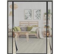 Moustiquaire Porte Magnétique，170x230cm ，Moustiquaire Double porte Fibre de Verre pour Porte de Balcon