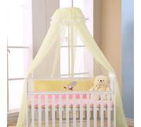 Moustiquaire Pour Bébé Été Filet Auvent Berceau Filet Auvent Lit Bébé Berceau Filet Auvent Moustiquaire Sans Support En Fer - Type Yellow #B