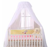 Moustiquaire Pour Bébé Été Filet Auvent Berceau Filet Auvent Lit Bébé Berceau Filet Auvent Moustiquaire Sans Support En Fer - Type White