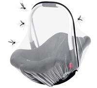 Moustiquaire pour Berceau de Bébé - Protection Anti Insectes Poussette Enfant - Toile Aérée Élastique Universelle pour Parc Voyage Berceau
