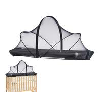 Moustiquaire pour Berceau - Tissu Respirant & Anti-Moustiques - Pliable & Portable - pour Lit Bébé/Poussette/Voyage