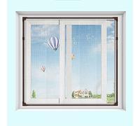 Moustiquaire pour FenêTre 40x70cm, Découpable DIY Moustiquaire Super Durable de Rubans Auto adhésifs pour Fenêtre Portes