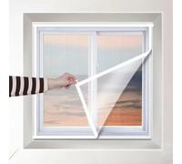 Moustiquaire pour fenêtre - 55 x 110 cm - Avec bandes adhésives