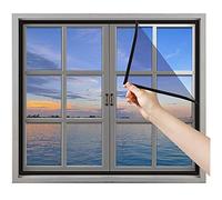 Moustiquaire pour fenêtre en réticulée 90x100cm moustiquaire avec ruban adhésif