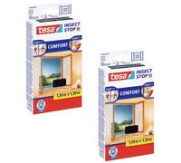 Moustiquaire pour fenêtre tesa 55396-00500-01 (l x H) 130 cm x 130 cm anthracite 2 pc(s)