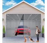 Moustiquaire pour Fenêtres Magnétique Rideau Fenêtre Anti-Insectes Anti-Mpustiques 245x220 cm avec d’aimants Fermeture Aimantée, 2023-Version Gris