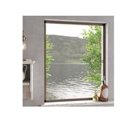 vidaXL Moustiquaire pour fen¿ºtres Marron 100x120 cm