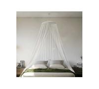 vidaXL Moustiquaire pour lit 56x56x220 cm Polyester Blanc – Pour lit 140-160 cm grande ouverture