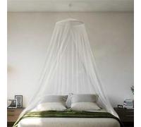 Moustiquaire pour lit 220 maille blanc 56x56x220 cm Noir G