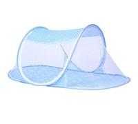 moustiquaire pour lit bébé portable literie été enfant B (Bleu 110 * 65 * 60cm)