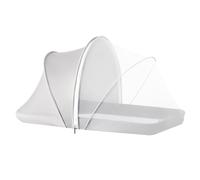Moustiquaire pour lit de voyage - 100 x 55 x 42 cm PP | Filet de sécurité pliable pour tente de camping pour berceau de bébé | Pour couffin | Filet d'ombrage pour couffin | Protection pour lit bébé