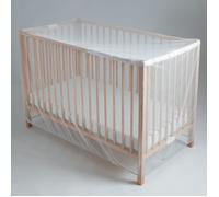 Moustiquaire pour lit TINEO - Ouverture facile avec zip - Compatible lit 60x120 ou 70x140 cm