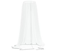 vidaXL Moustiquaire pour parasol 220 maille Φ300×230 cm blanc