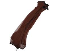 Moustiquaire pour Parasol de Terrasse, Filet Polyester avec Porte Zippée | Enceinte Complète Autour du Mât Central, Usage Toute L’année, pour Jardin, Piscine et Ensembles Extérieurs