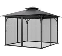 Moustiquaire pour pavillon - Moustiquaire de rechange - Filet SEULEMENT 275x275x196cm