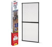 tesa Moustiquaire porte Insect Stop FALT – Cadre pliant alu télescopique anthracite 80–100×170–220 cm