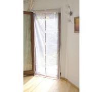 Infactory Moustiquaire pour porte avec fermeture magnétique - blanc