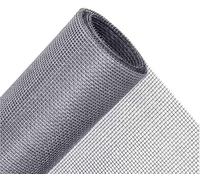 Moustiquaire pour porte et fenêtre en fibre de verre Gris 120 x 1000 cm