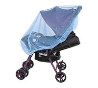 MOUSTIQUAIRE pour Poussette bébé Transport été Poussette Couverture poussettes berceaux sièges de Voiture Paquet Cadeau Filet Doux Durable protégeant des insec(Bleu)