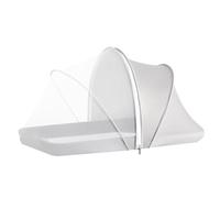 Moustiquaire pour poussette - Tissu extensible respirant avec bords élastiques - Barrière de protection pour parcs, berceaux, chaises de voiture, couffin et bébés