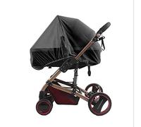 Moustiquaire Poussette de Bébé Anti-insectes Universelle Protection Housse pour Landau Lit Parapluie Nacelle Couffin Auto-siège Berceau Pliable Accessoires Contre Guêpes Moustiques