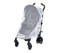Moustiquaire Poussette Universelle Protection Insectes Landau Berceau lit de Voyage Lavable Buste Couleur Blanche Accessoire Pratique utile bébé sécurité Cadeau noël Anniversaire