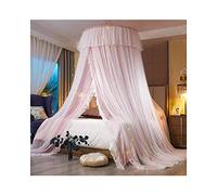 Moustiquaire Princesse en Dentelle, dôme, Ciel de lit Double, Voile de Tente pour Protection Contre Les Mouches et Les Insectes, décoration intérieure/extérieure, Hauteur 280 cm (r
