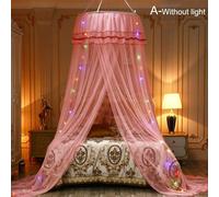Moustiquaire Romantique Pour Lit Double, Porte Simple, Dôme Suspendu, Rideau De Lit De Princesse, Moustiquaire, Auvent, Décoration De Chambre