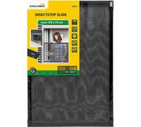 Moustiquaire Schellenberg Anthracite Aluminium Extensible Avec cadre Fibre de verre 75 x 100 cm